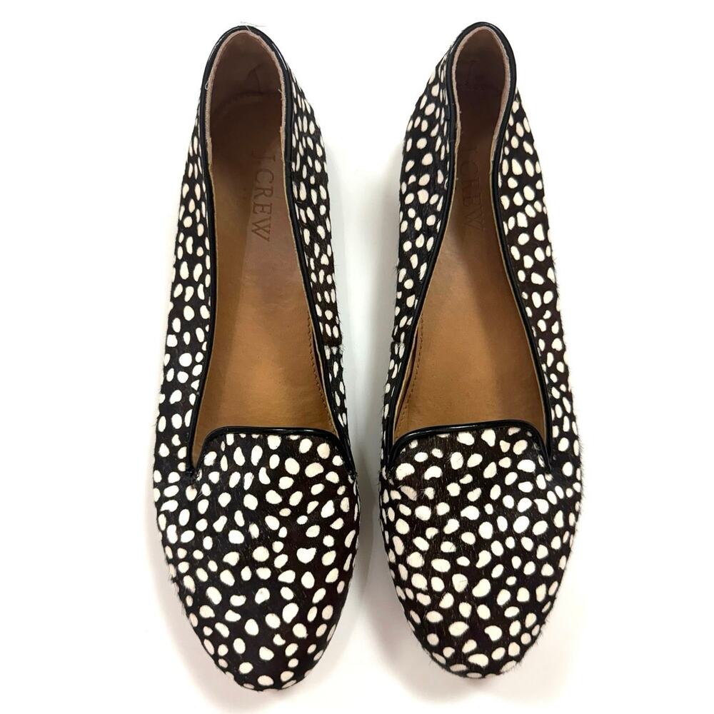 J. Crew Cora Calf Hair Loafers